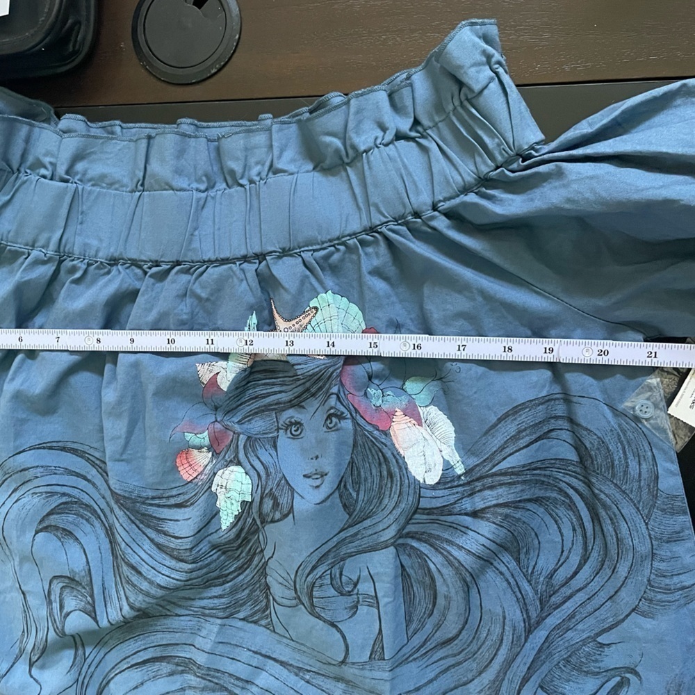 Disney Little Mermaid Off-The-Shoulder Top - Picture 10 of 10